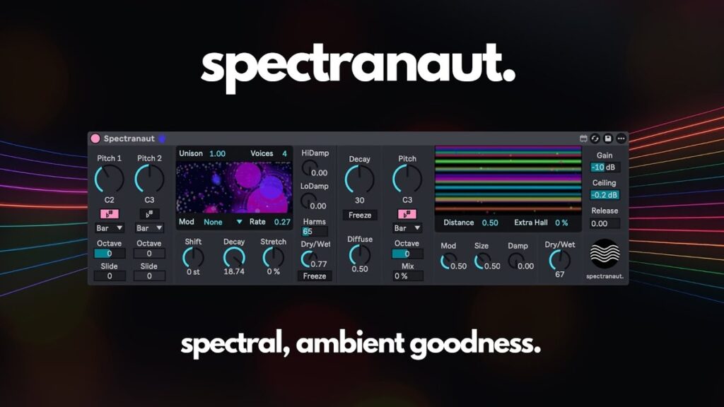 Spectranaut spectral ambient Max for Live device by ījø audio