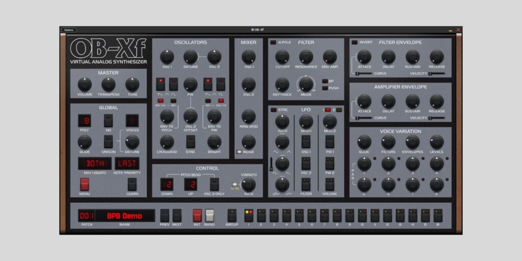 Surge Synth Team OB-Xf