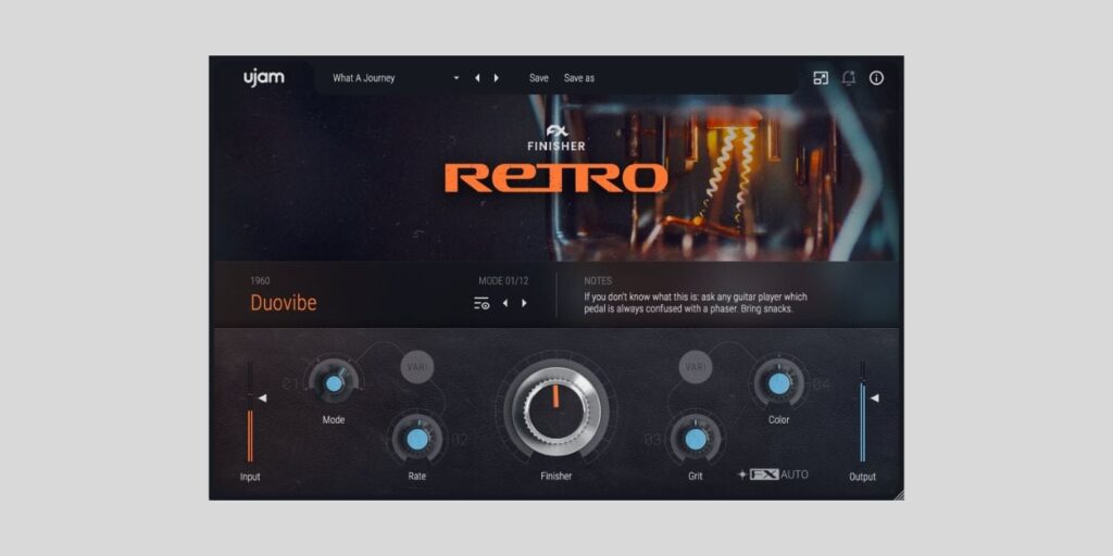 UJAM Finisher RETRO