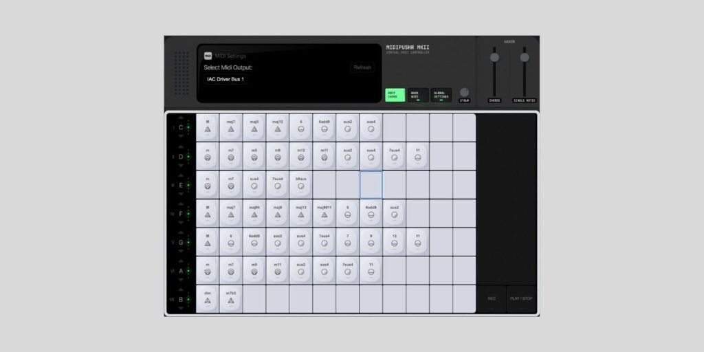 MIDIpushr MKII