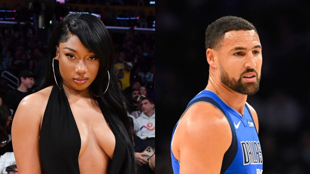 Megan Thee Stallion Sits Courtside With Klay Thompson’s Mom At Mavs Game