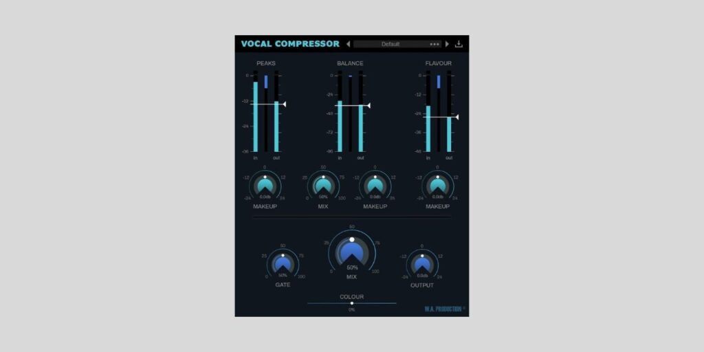 W. A. Production Vocal Compressor