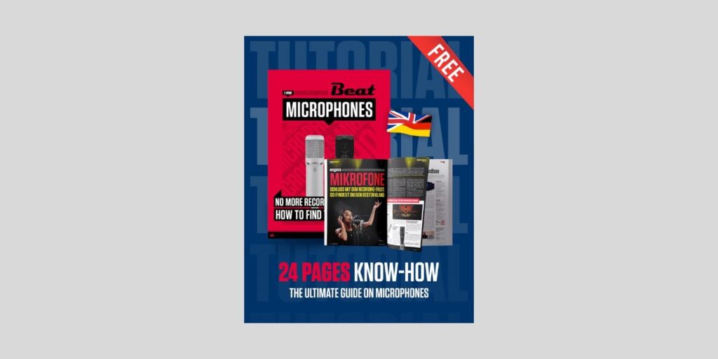 Get a FREE 24-page microphone guide from Beat Mag for a limited time Get a FREE 24-page microphone guide from Beat Mag for a limited time