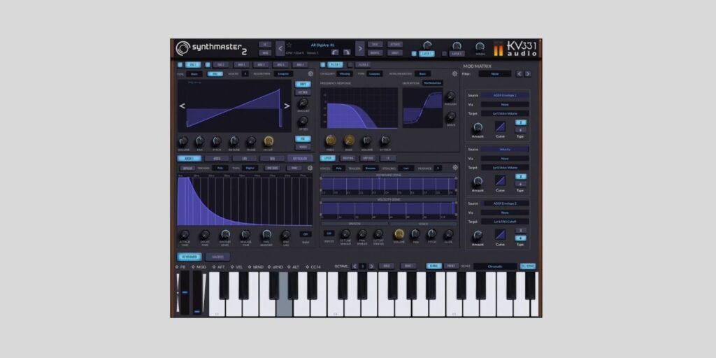KV331 Audio announces a limited-time SynthMaster 2 for iPad giveaway