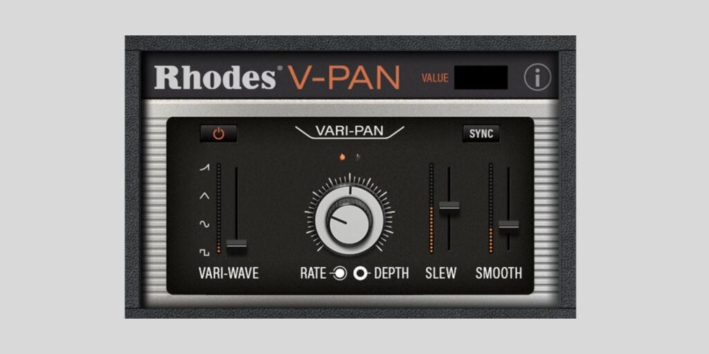 Rhodes V-Pan Vibrato Stereo Panning Plugin is Available for FREE Download Rhodes’ V-Pan Vibrato Stereo Panning Plugin is Available for FREE Download