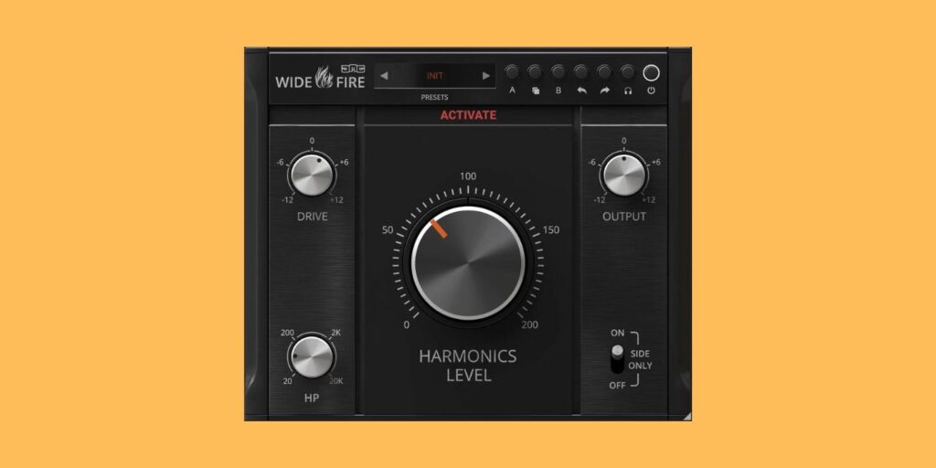 Get 90% off the United Plugins WideFire analog-style saturator at AudioDeluxe