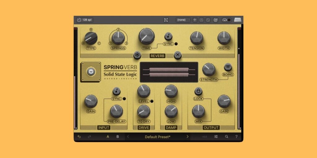 Get the new Solid State Logic SpringVerb for $29 + a Plugin Boutique freebie Solid State Logic SpringVerb