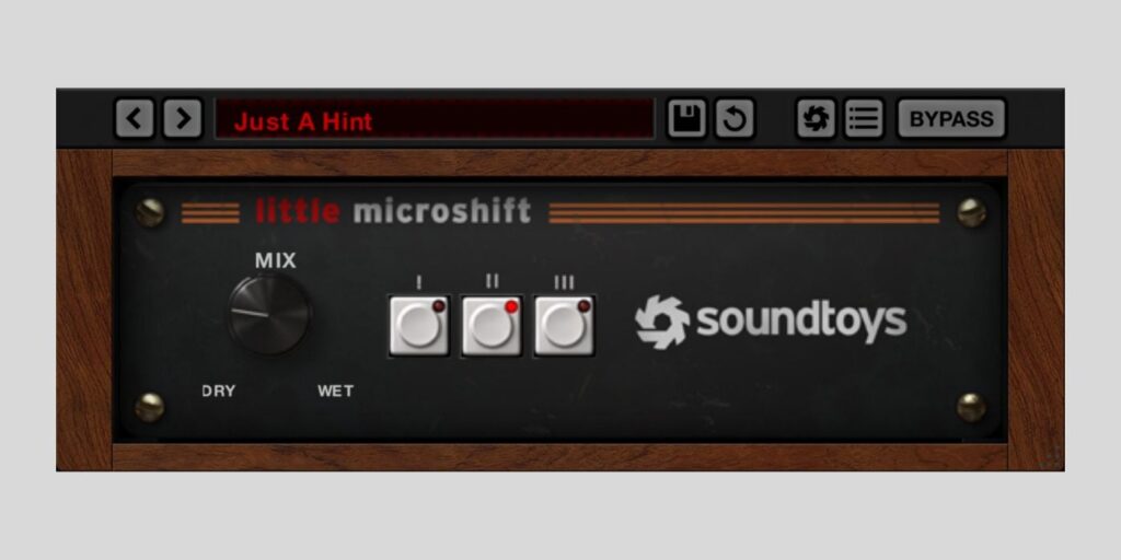 Soundtoys Little MicroShift