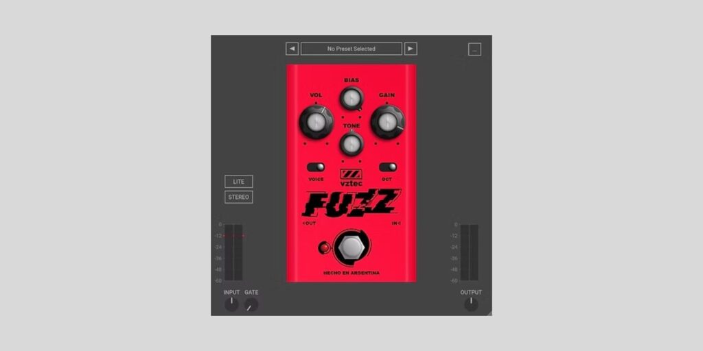 VZTec Drops FREE Plugin Emulation of their Fuzz Pedal Fuzz