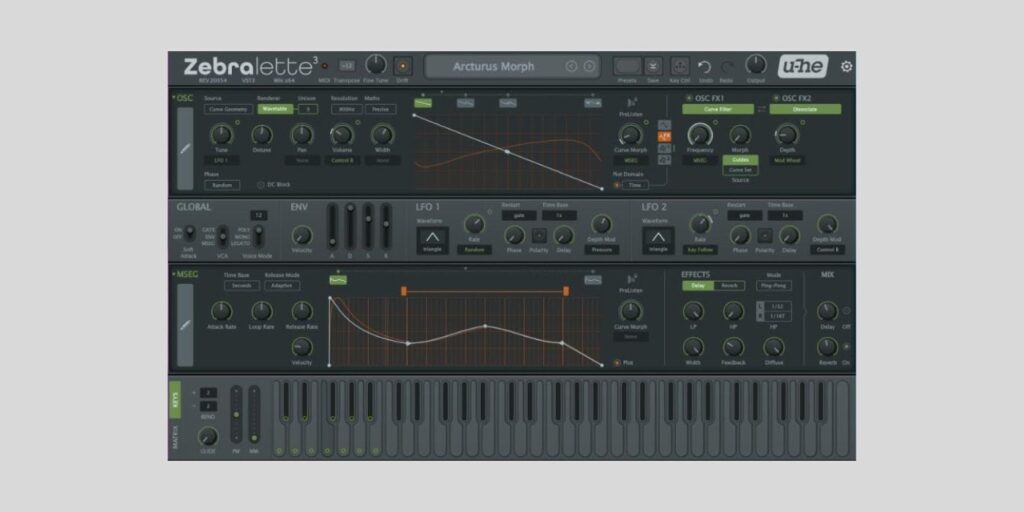 Zebralette 3 is here: The latest version of u-he’s freeware classic is official u-he Zebralette 3.0 release candidate: One of the best FREE synths is almost official