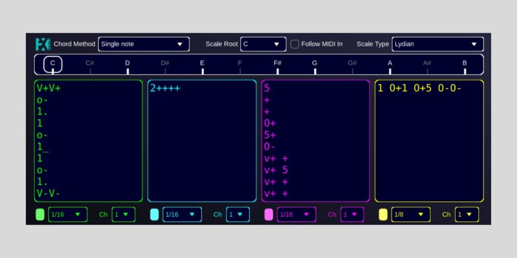FX-Mechanics releases TeAr, a FREE text-based arpeggiator for Windows and Linux