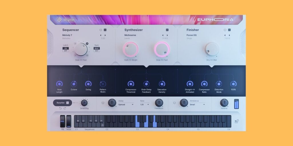 Get UJAM Usynth Euphoria for $1 with exclusive BPB coupon (+ FREE gift) Euphoria