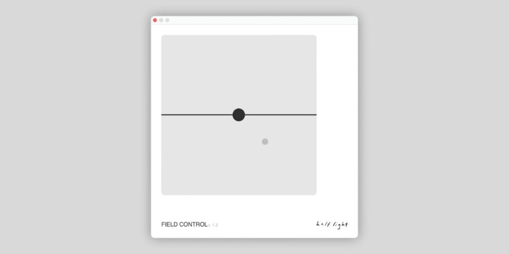 Half Light Audio releases Field Control, a FREE spatial manipulation plugin for macOS and Windows