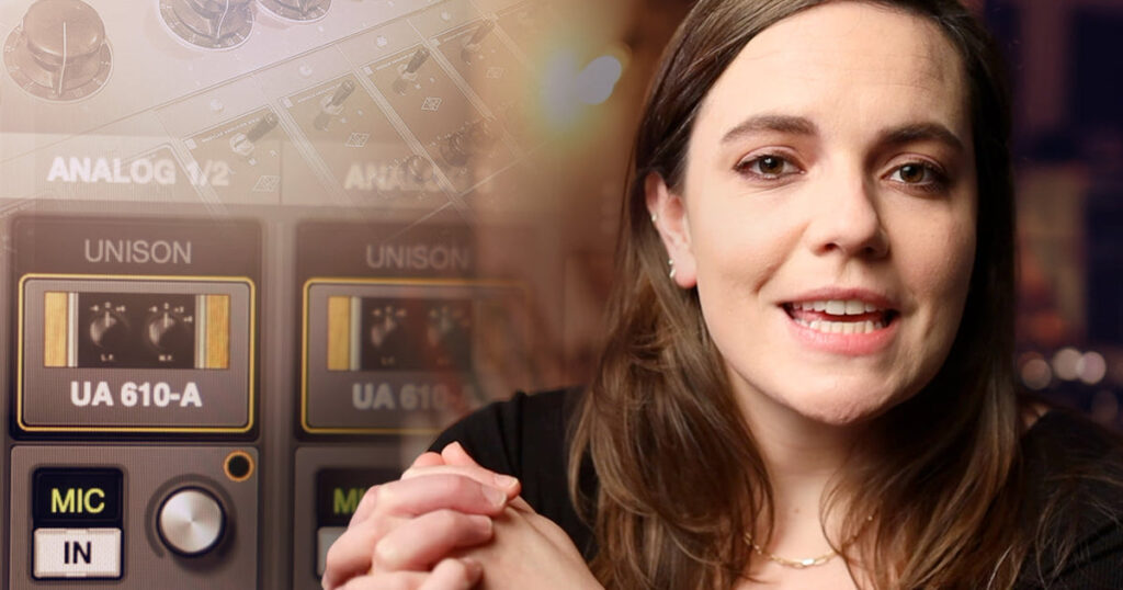 Leaning into Classic 610 Sound with Mary Spender – Universal Audio
