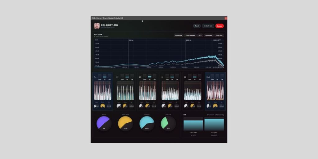 Polarity releases Polarity-MD, a FREE multiband dynamics processor for macOS, Windows, and Linux
