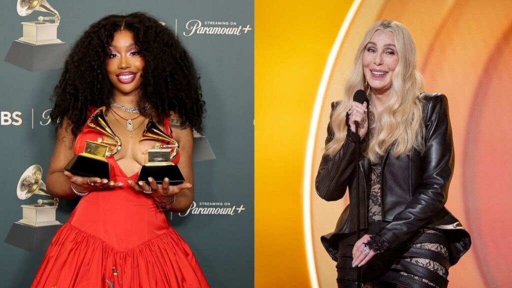 SZA Reacts To Cher's 2026 Grammy Awards Mix-Up