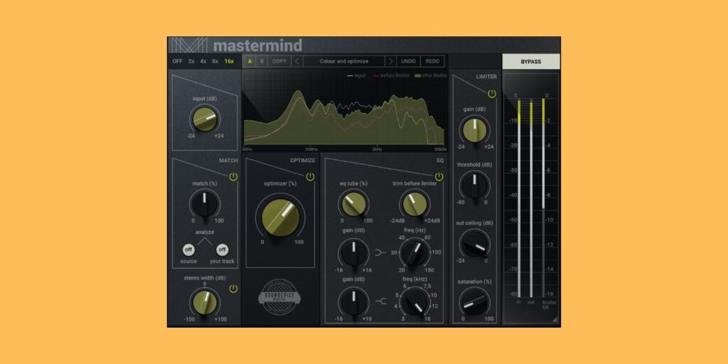 BPB Deal: Get the UnitedPlugins MasterMind mastering plugin for €19 (normally €129) UnitedPlugins MasterMind