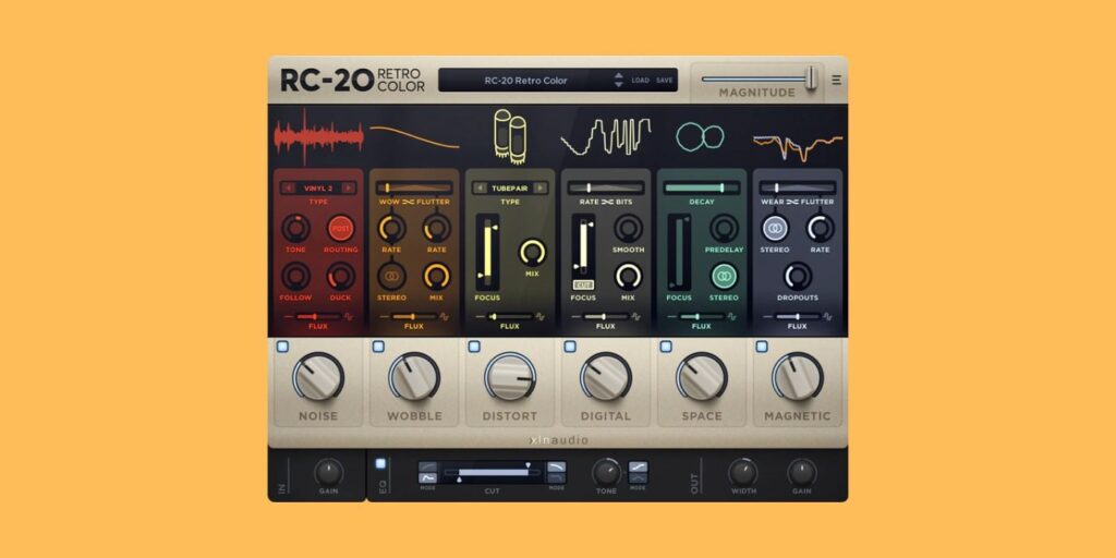 RC-20 Retro Color is 60% OFF for a limited time! RC-20 Retro Color, a multi-effect character plugin by XLN Audio, is on sale for a LIMITED time - 59% OFF!