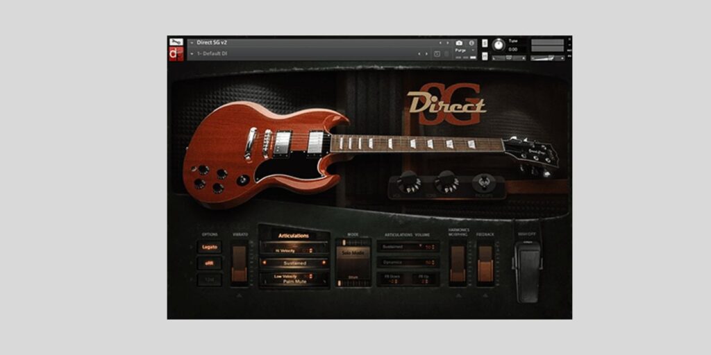 Guitar Series Direct SG by Sound Props