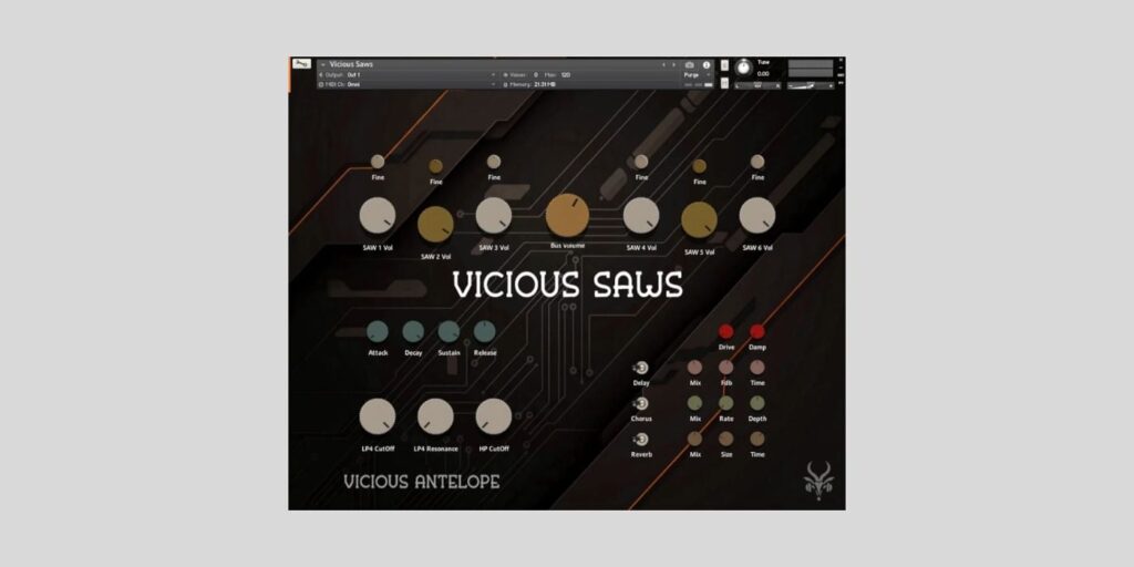 Vicious Saws Dark Synth