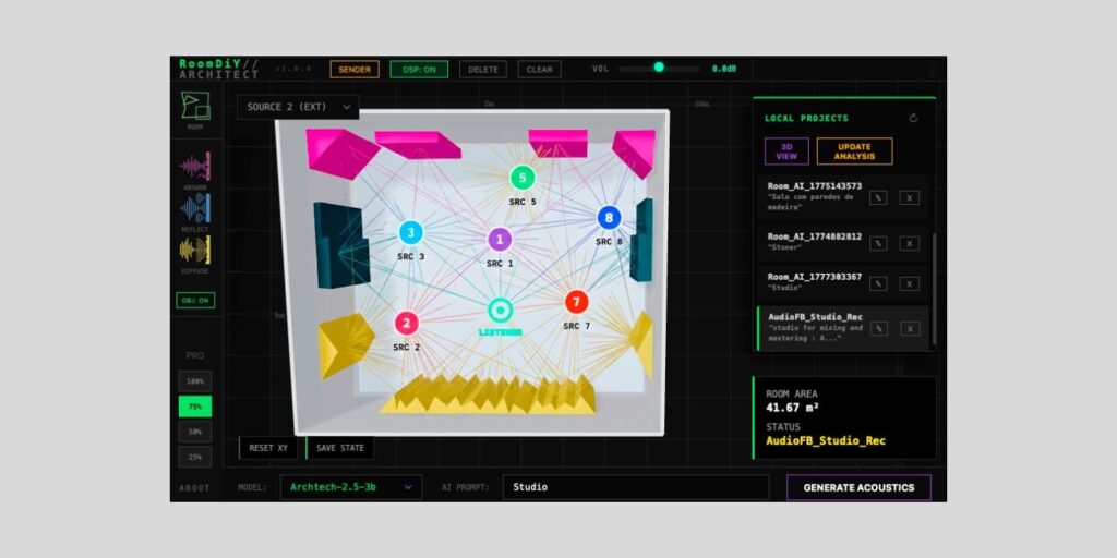 Audio Fusion Bureau releases RoomDiY, a FREE acoustic room simulation plugin for macOS and Windows
