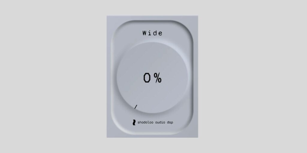 Shadaloo Audio DSP releases Wide, a FREE spatial enhancement tool for macOS and Windows