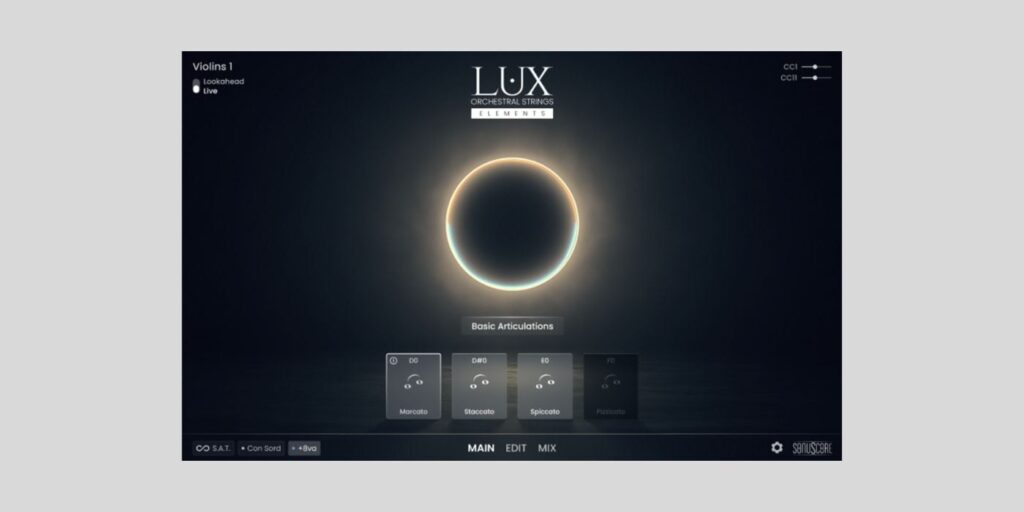 Sonuscore releases LUX Orchestral Strings Elements, a FREE library for Kontakt Player LUX Orchestral Strings Elements