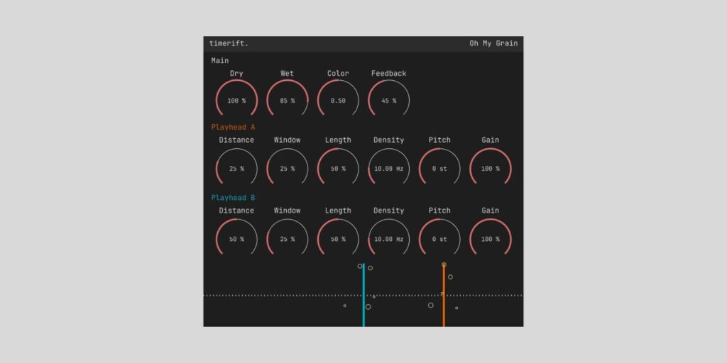 Timerift Audio releases Oh My Grain, a FREE granular delay plugin Timerift Audio releases Oh My Grain, a FREE granular delay for macOS, Windows, and Linux