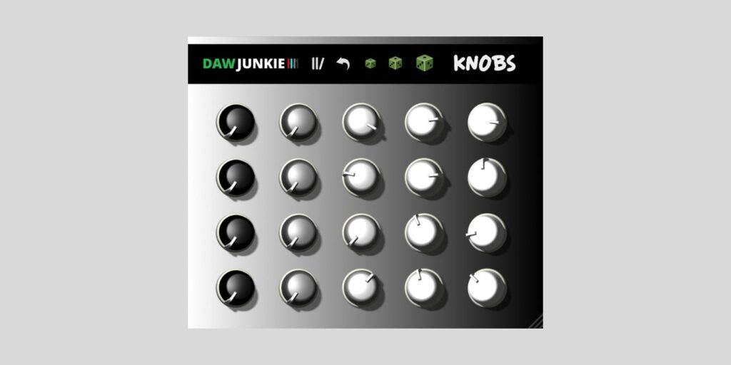 DAWJunkie releases Knobs, a FREE random-effects processor for macOS and Windows