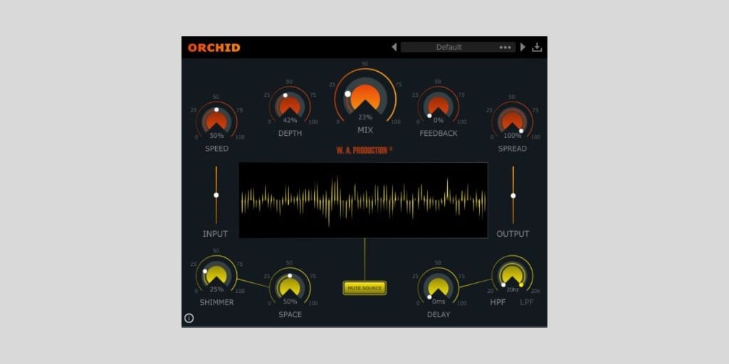 Get W.A. Production Orchid chorus plugin FREE until June 4th WA Production Orchid