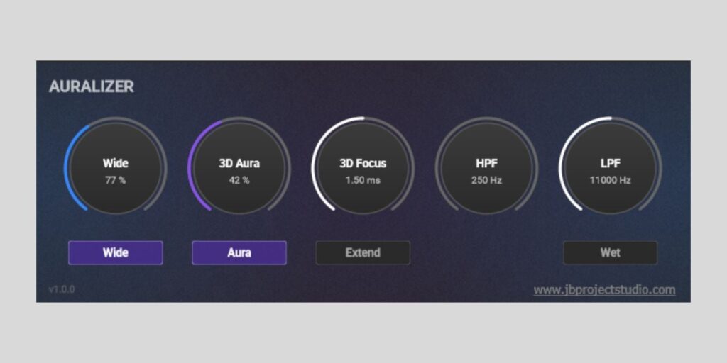 JB Project Studio releases Auralizer, a FREE stereo image processor JB Project Studio releases Auralizer, a FREE stereo image processor for macOS, Windows, and Linux