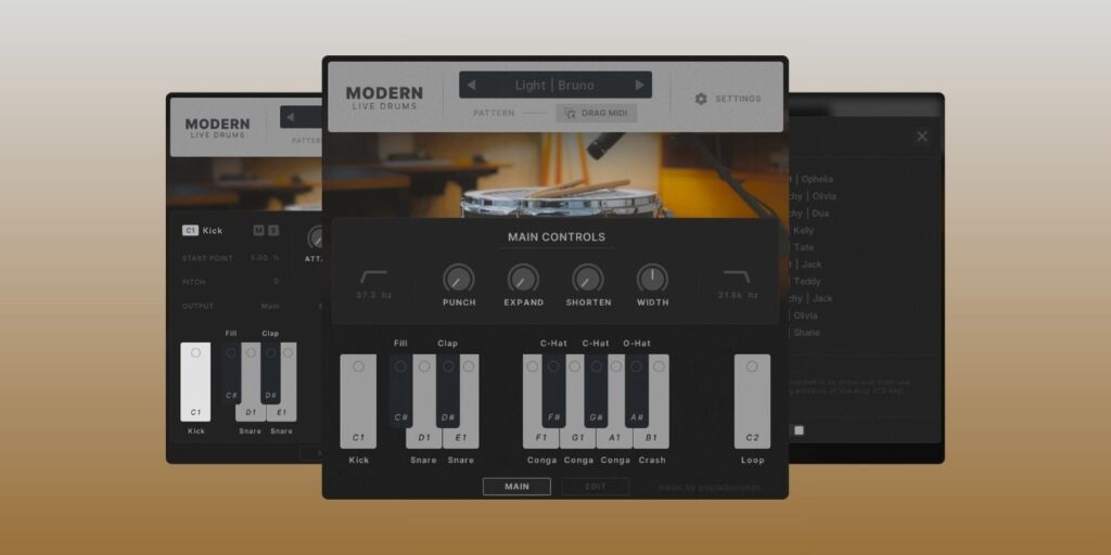 POPlab Sounds releases Modern Live-Drums with intro offer Modern Live-Drums