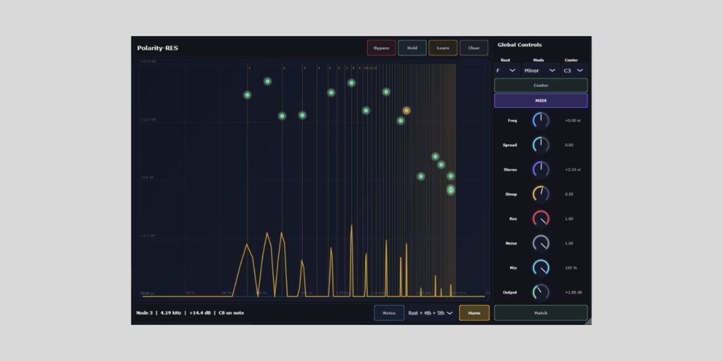Polarity releases Polarity-RES (v0.1.0), a FREE resonator effect for macOS, Windows, and Linux