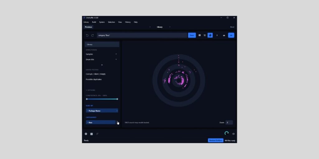 Calloga releases Unshuffle FREE open-source sample library organizer Unshuffle