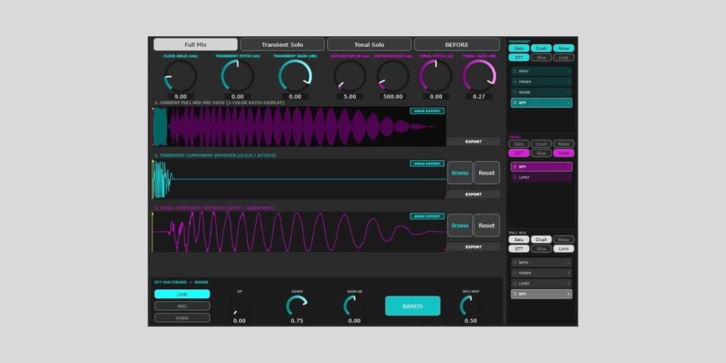 OTODESK releases ANATOMY, a FREE transient sound design plugin for Windows OTODESK Anatomy