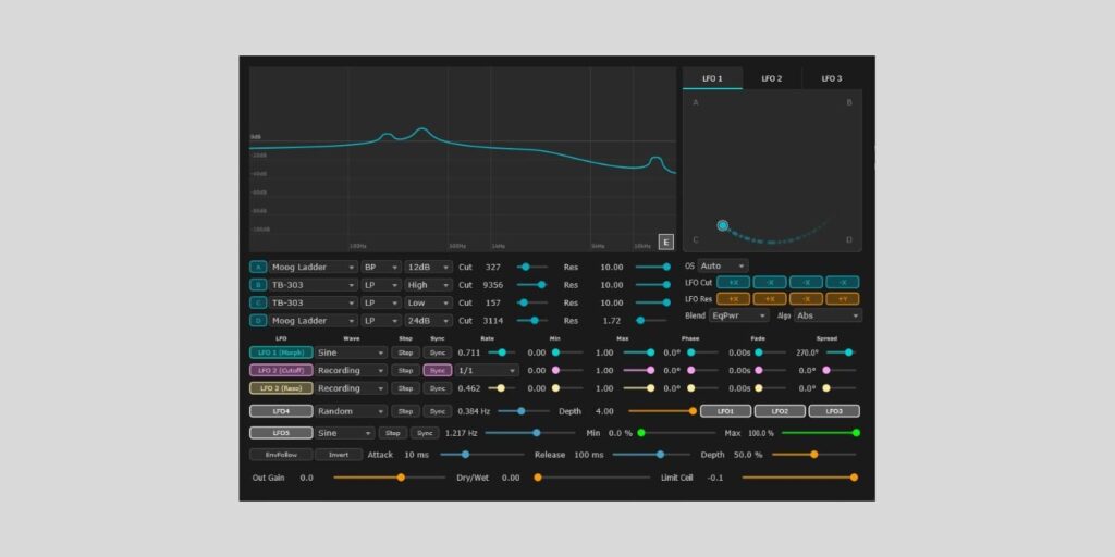 OTODESK releases FREE open-source Quad Morph Filter plugin Quad Morph Filter