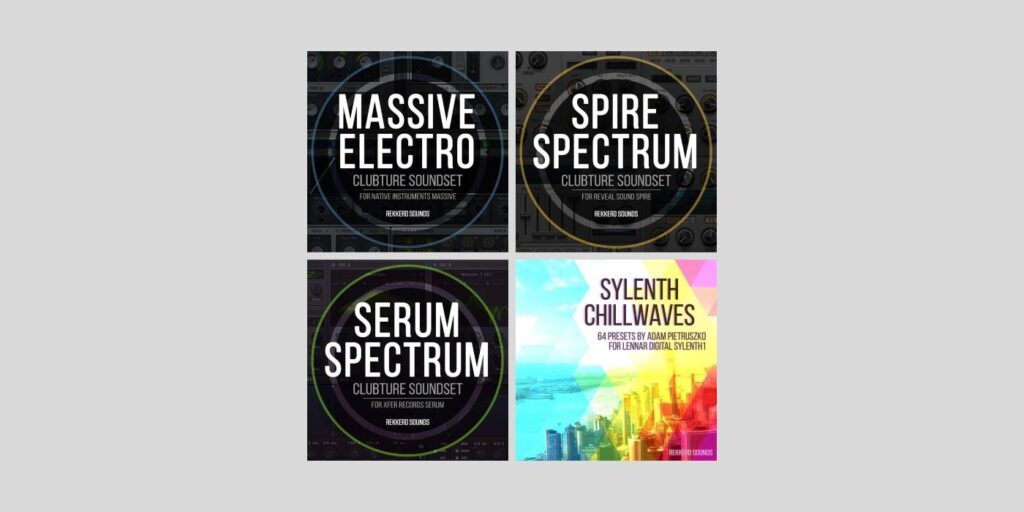 Rekkerd Sounds preset packs for Massive, Serum, Spire, and Sylenth1 are now FREE Rekkerd Sounds