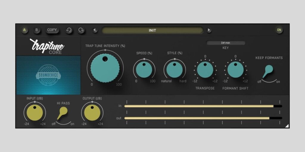 United Plugins releases TrapTune Core, a FREE (with ads) autotune plugin TrapTune Core