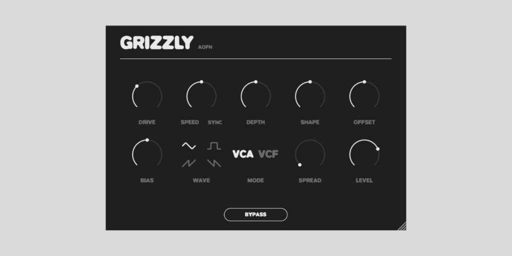 AOFN Audio releases Grizzly, a FREE Gristleizer-inspired modulation plugin AOFN Grizzly