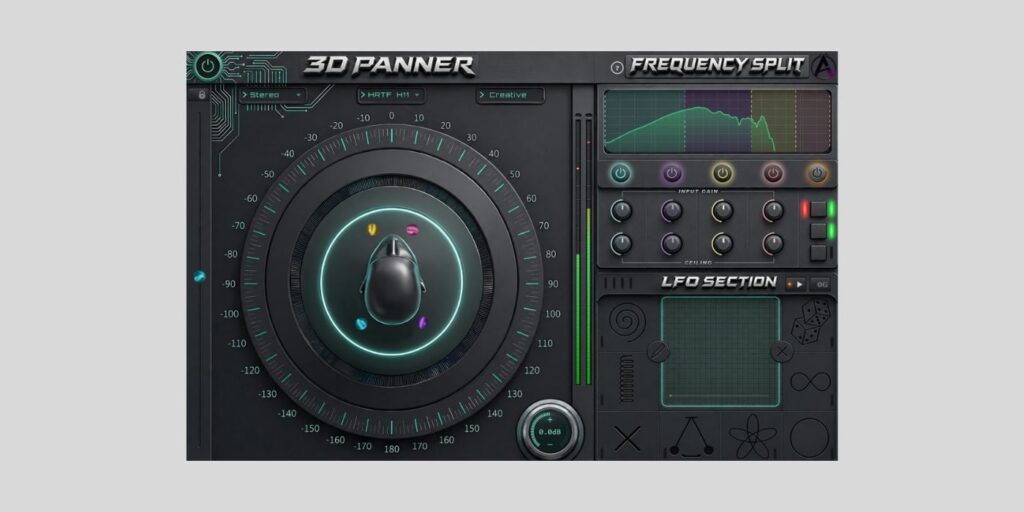 Almudio releases 3D Panner, a FREE binaural spatial audio plugin Almudio 3D Panner