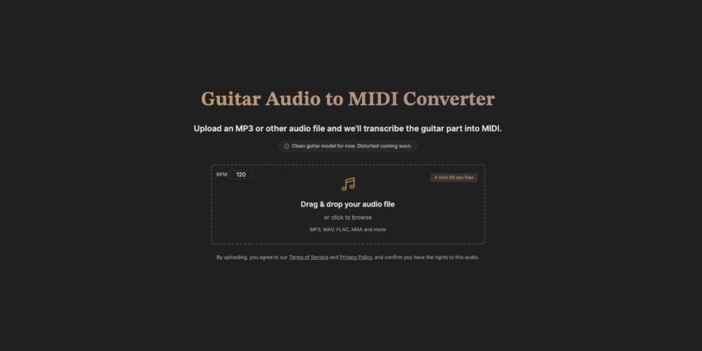 Eldoraudio launches Guitar Audio to MIDI Converter for turning guitar recordings into MIDI Eldoraudio Guitar MIDI Converter