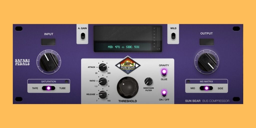 Get Safari Audio Sun Bear Bus Compressor for $4.99 (96% OFF) Sun Bear Bus Compressor