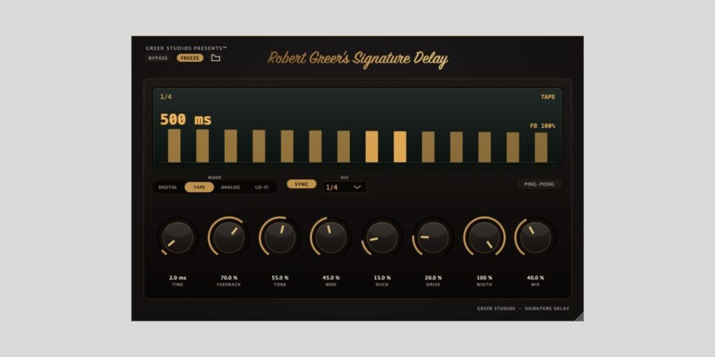 Signature Delay