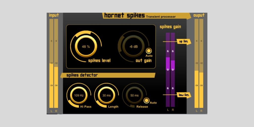 HoRNet Spikes transient shaper plugin is FREE for a limited time HoRNet Spikes
