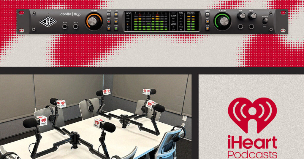 How iHeart’s Ruby Studio Uses Apollo to Podcast at Scale – Universal Audio How iHeart's Ruby Studio Uses Apollo to Podcast at Scale – Universal Audio