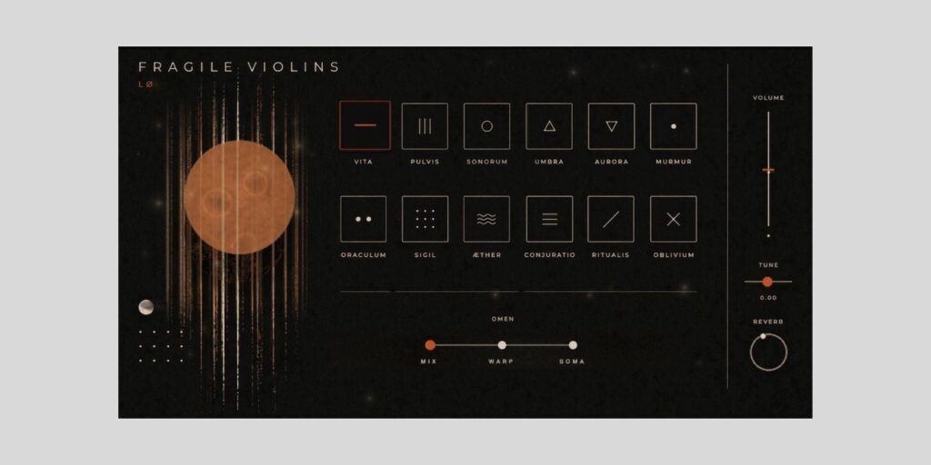 LØ releases Fragile Violins Free, a FREE Decent Sampler violin library Fragile Violins