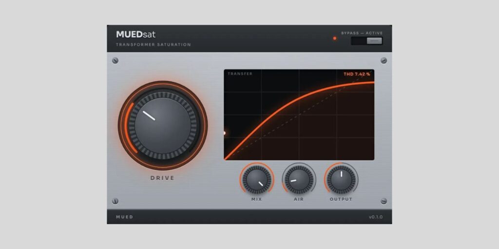 MUEDsp releases two FREE macOS mastering plugins MUEDsat