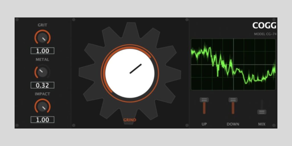 Plasmatic releases COGG, a FREE industrial destruction FX plugin for macOS and Windows COGG
