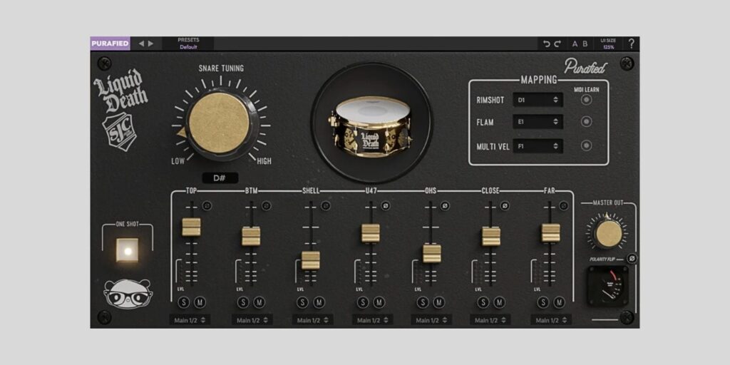 Purafied Audio makes Liquid Death Snare FREE again Liquid Death Snare