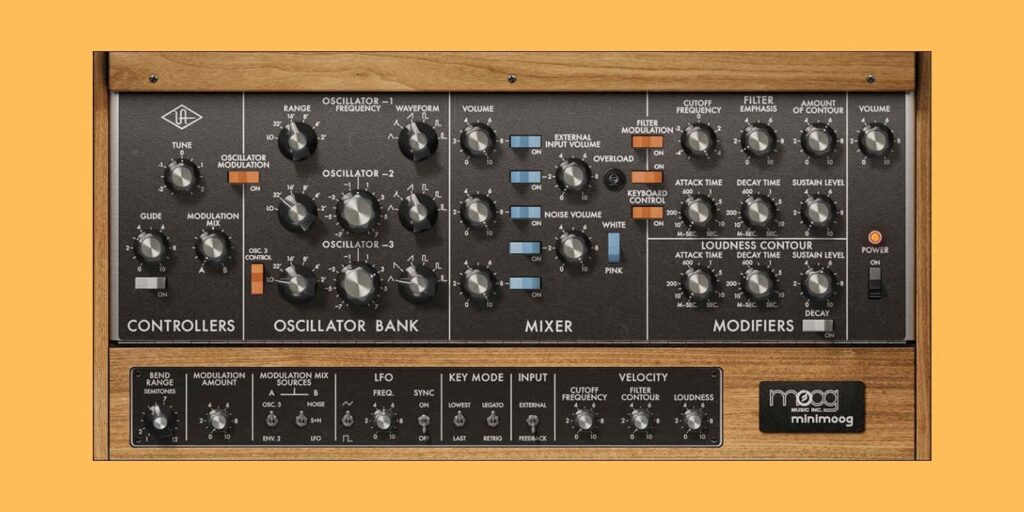 Universal Audio Minimoog